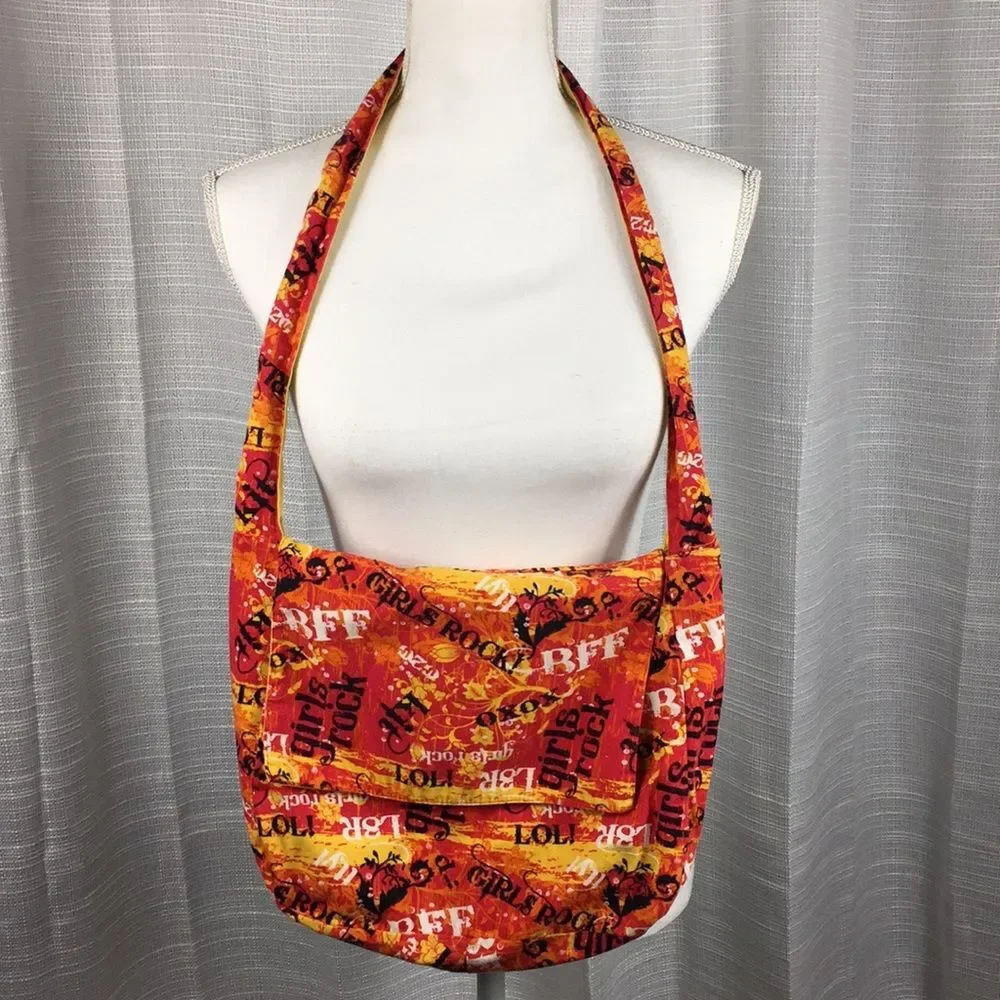 4/$20 Little Brownie BFF Girls Rock Messenger Bag Purse